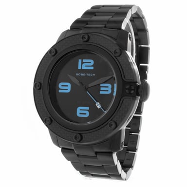 Glam Rock Herenhorloge Kwarts Zwart