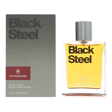 Zwitserse Leger Zwarte Staal Eau De Toilette 100ml