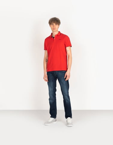 Pepe Jeans Poloshirt Lucas Mannen rood