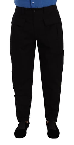 Katoenen Stretch Tapered Cargo Broek