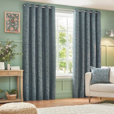Wylder Grantley Jacquard Eyelet Curtains