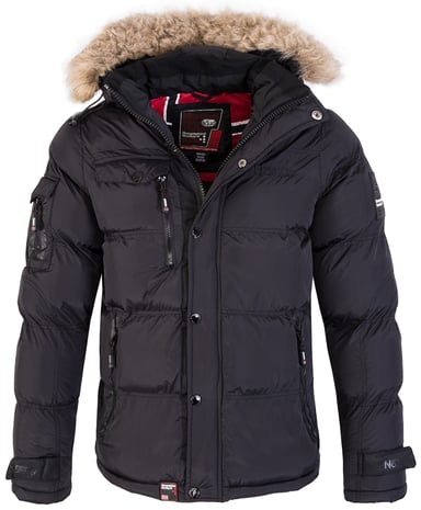 Geographical Norway Jacke Schwarz