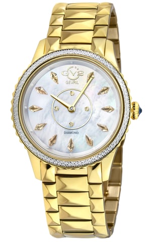 Siena Swiss Quartz MOP Dial 316L Stainless Steel Diamond Watch