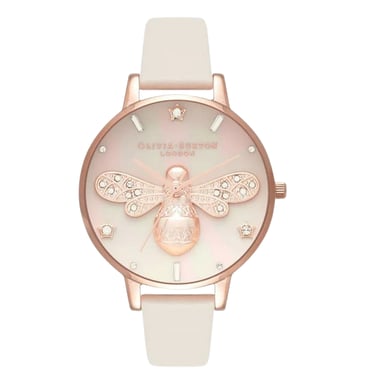 Olivia Burton Dameshorloge Kwartsgoudkleurig