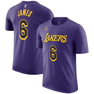 Jordan NBA Los Angeles Lakers 06 James Lebron Kids Statement T-shirt