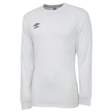 Umbro Heren Club Jersey met lange mouwen (Wit)