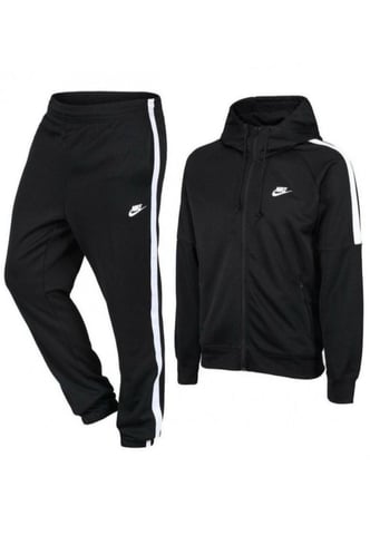 Nike Heren Tribute trainingspak met capuchon in zwart