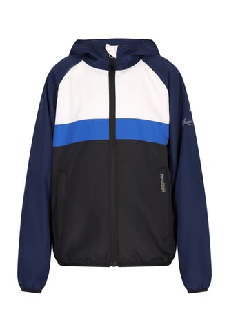 Schmuddelwedda Anorak meisjes (kinderen) marine colorblock
