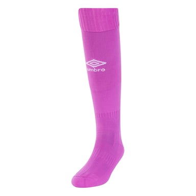Umbro Diamanten voetbalsokken voor kinderen (Paarse cactus/wit)