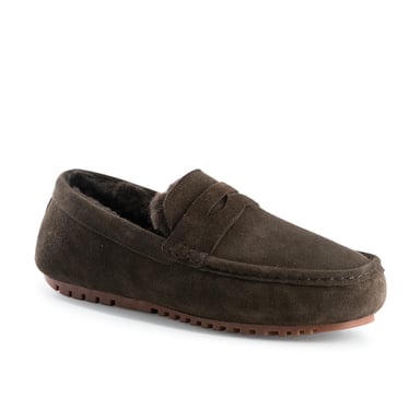 Aus Wooli Australia Heren Terrigal Cosy Mocassins