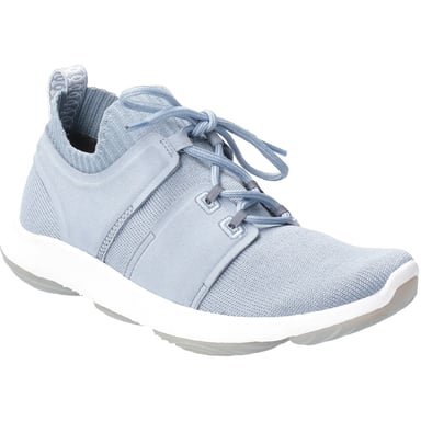 Hush Puppies Womens World Lace Up Refaxed Fit Trainers Shoes