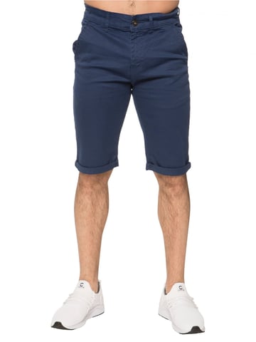 Enzo Heren Slim Fit Stretch Chino Korte Broek