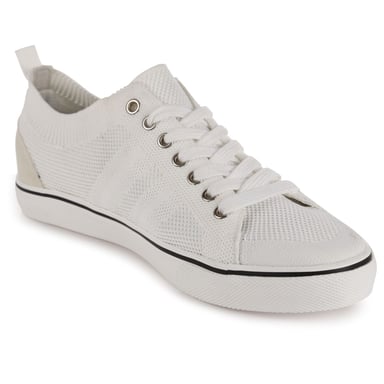 Regatta Grote Buitenshuis Gebreide Heren Trainers (Wit)