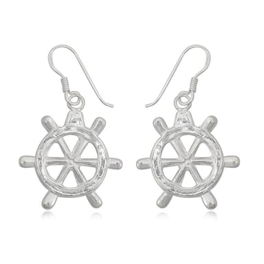 Oorhangers van zilver (925) met roer