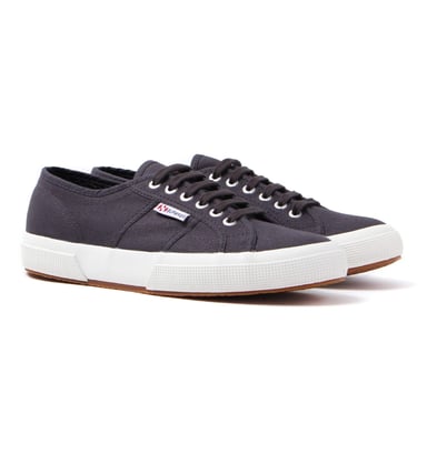 Superga 2750 Cotu Classic Grey Iron Canvas Trainers