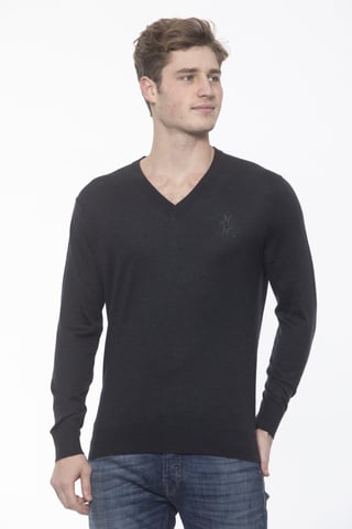 Billionaire Italian Couture Heren Trui van grijs kasjmier