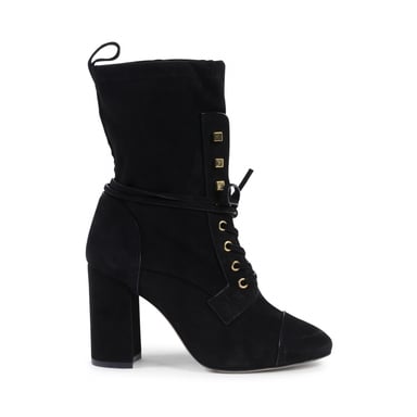 Stuart Weitzman Womens Short Boot Black VERUKA