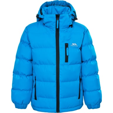 Trespass Boys Tuff Warm Thick Padded Winter Jacket Black