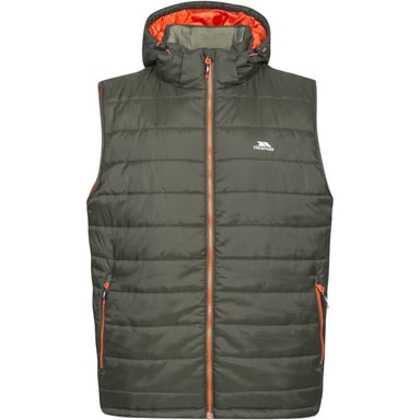 Trespass Mens Franklyn Padded Warm Hooded Insulated Bodywarmer Gilet