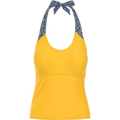 Trespass Womens Winona Tie Neck Contrast Summer Tankini Top