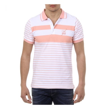 Ufford & Suffolk Polo Club Mens Polo korte mouwen US006 Pink