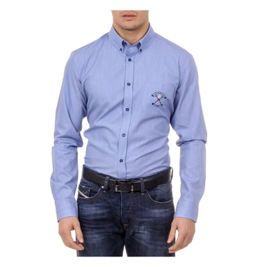 Ufford & Suffolk Polo Club Heren Shirt USC02 B1 Bluet