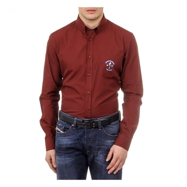 Ufford & Suffolk Polo Club Heren Shirt USC02 B3 Bordeaux