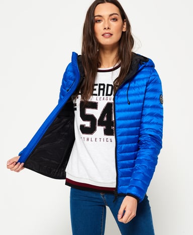 SUPERDRY Core Down jas met capuchon