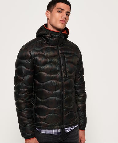 SUPERDRY Wave gewatteerde jas
