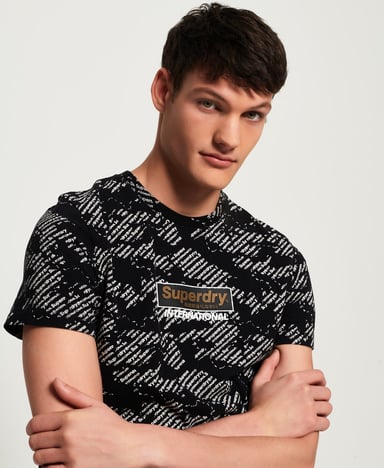 Superdry International Monochrome T-Shirt