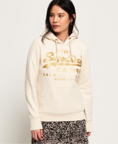Superdry Vintage Logo Premium Luxe Hoodie