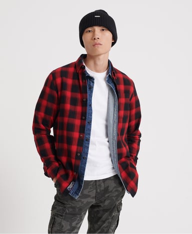 SUPERDRY Workwear overhemd met lange mouwen