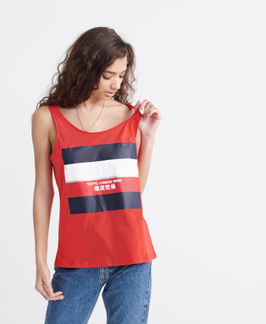 Superdry Classic hemdtopje met strepen