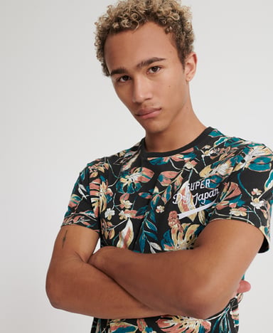 SUPERDRY Supply T-shirt met all-overprint