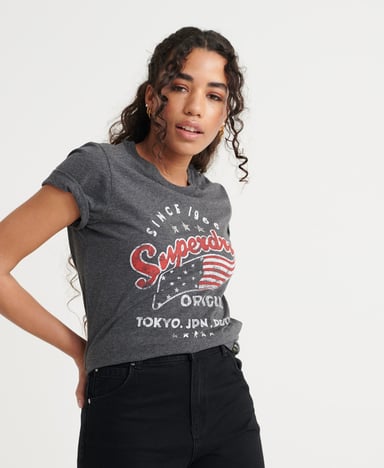 Superdry American Star Flag T-Shirt