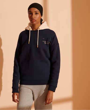 SUPERDRY Established sweatshirt met ronde hals