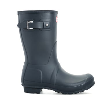 Hunter Original lage regenlaarzen voor dames, marineblauw