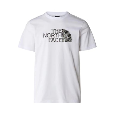 The North Face Heren Korte Mouwen Eenvoudige T-shirt TNF Wit/Beta Flash