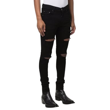 Amiri slim-fit Thrasher Plus zwarte denimjeans