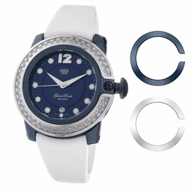 Glam Rock Dameshorloge Kwarts Blauw