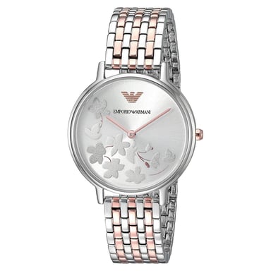 Emporio Armani Dameshorloge Kwarts Zilver