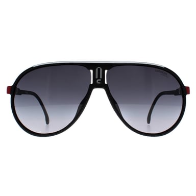 Carrera Aviator Heren Zwart Rood Donkergrijs Kleurverloop Champion/N