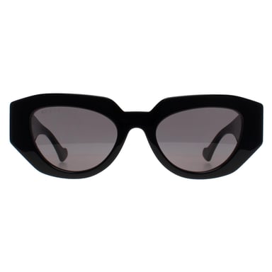 Gucci Cat Eye Dames Glimmend Zwart Grijs GG1421S