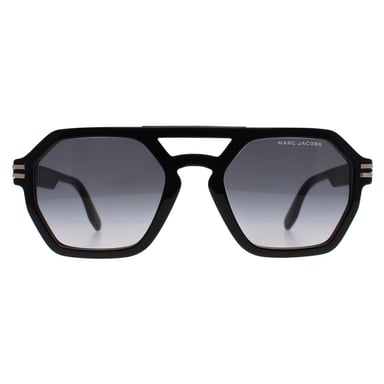 Marc Jacobs Rond Heren Zwart Donkergrijs Kleurverloop MARC 587/S