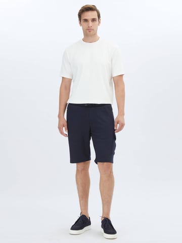 Effen gebreide casual bermuda