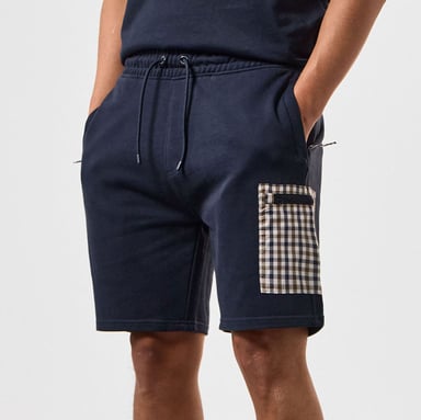 Men's Weekend Offender Lerena Fleece Shorts in Navy
