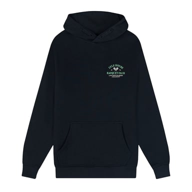 Lyle And Scott Juniors Racquet Club Graphic Hoodie voor jongens in marine
