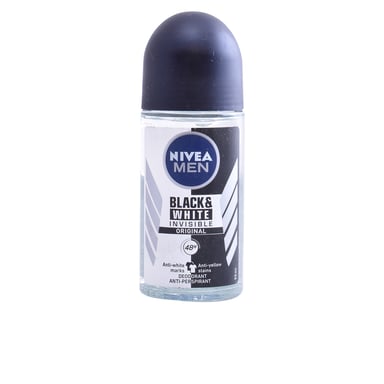 Mannen Zwart & Wit Onzichtbare Deodorant Roll-on 50 ml