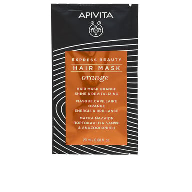 Express Beauty Haarmasker Glans En Vitaliteit Met Sinaasappel 20 ml