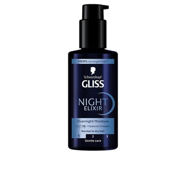 Gliss Night Elixir Normaal Haarserum 100 ml